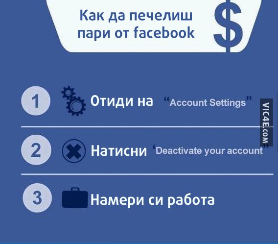  Как да правиш пари от Facebook
