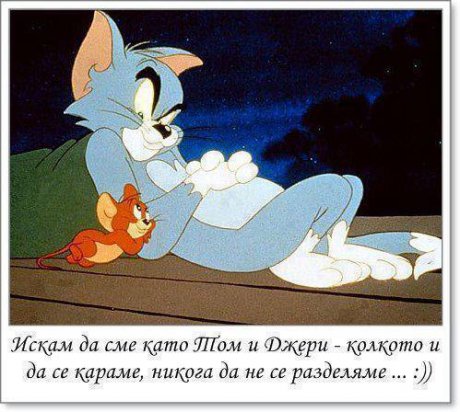 ТОМ И ДЖЕРИ СА НЕРАЗДЕЛНИ