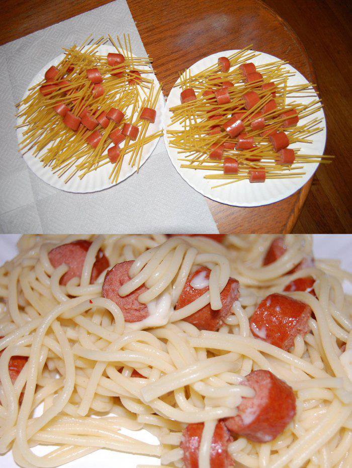 Бързи спагети