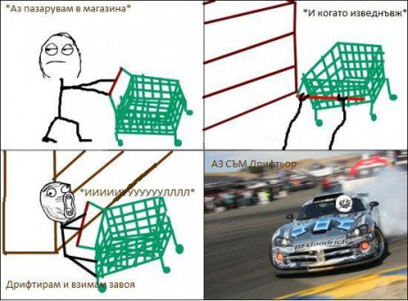 Всеки път в супермаркета