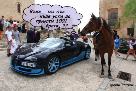 Конете в Бугати