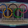 Панорама на Олимпийските пръстени