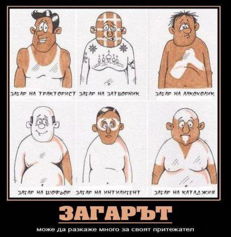 Загарът