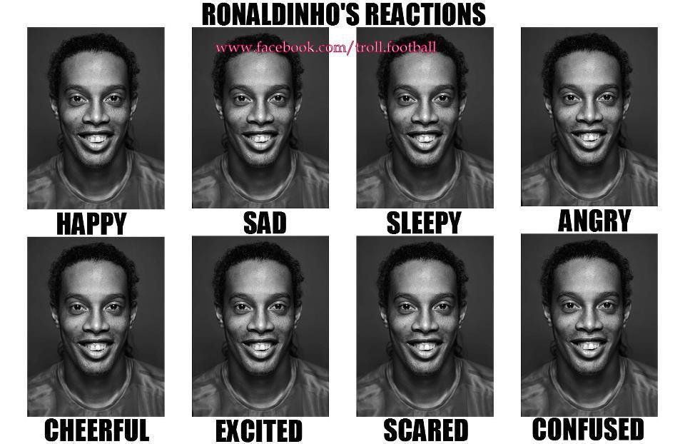Емоциите на Роналдиньо