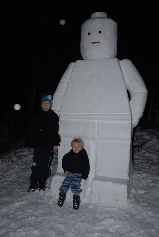 Лего снежен човек