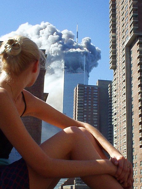 Ударът на 2те кули по време на фотосесия