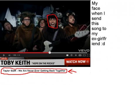 we are never ever getting back toghether 