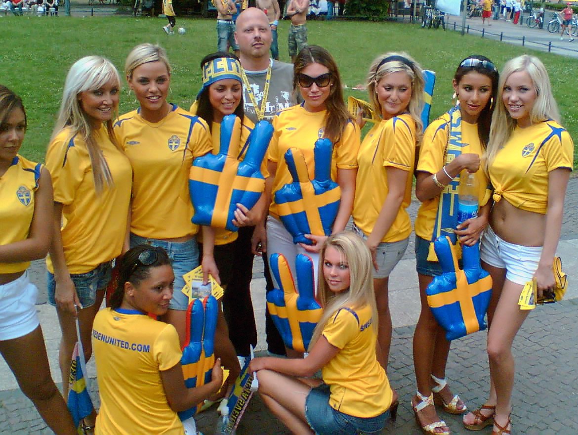 Шведския национален отбор по нещо