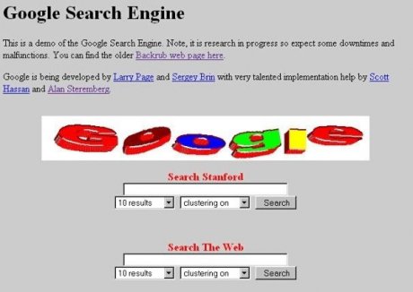 Уникална снимка на първата версия на Google!