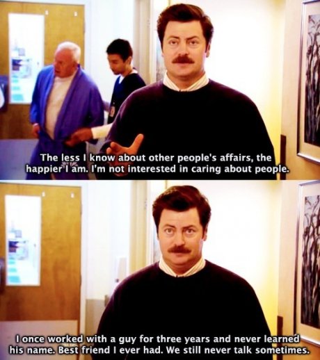 Ron Swanson класика