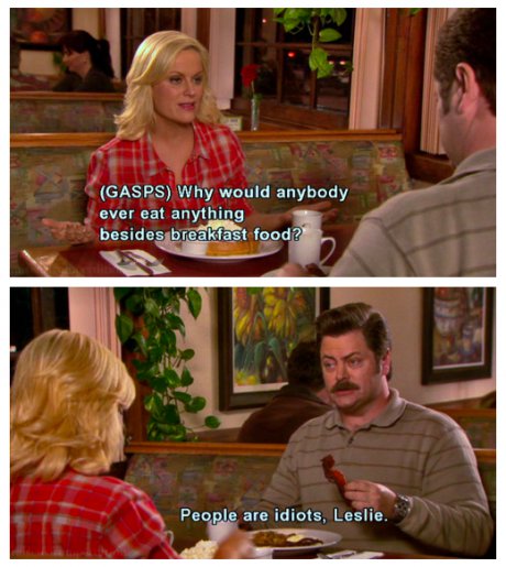 Ron Swanson за хората