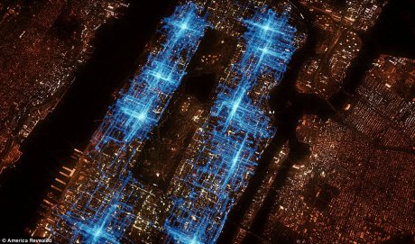GPS за доставки на пица в Манхатън петък вечер