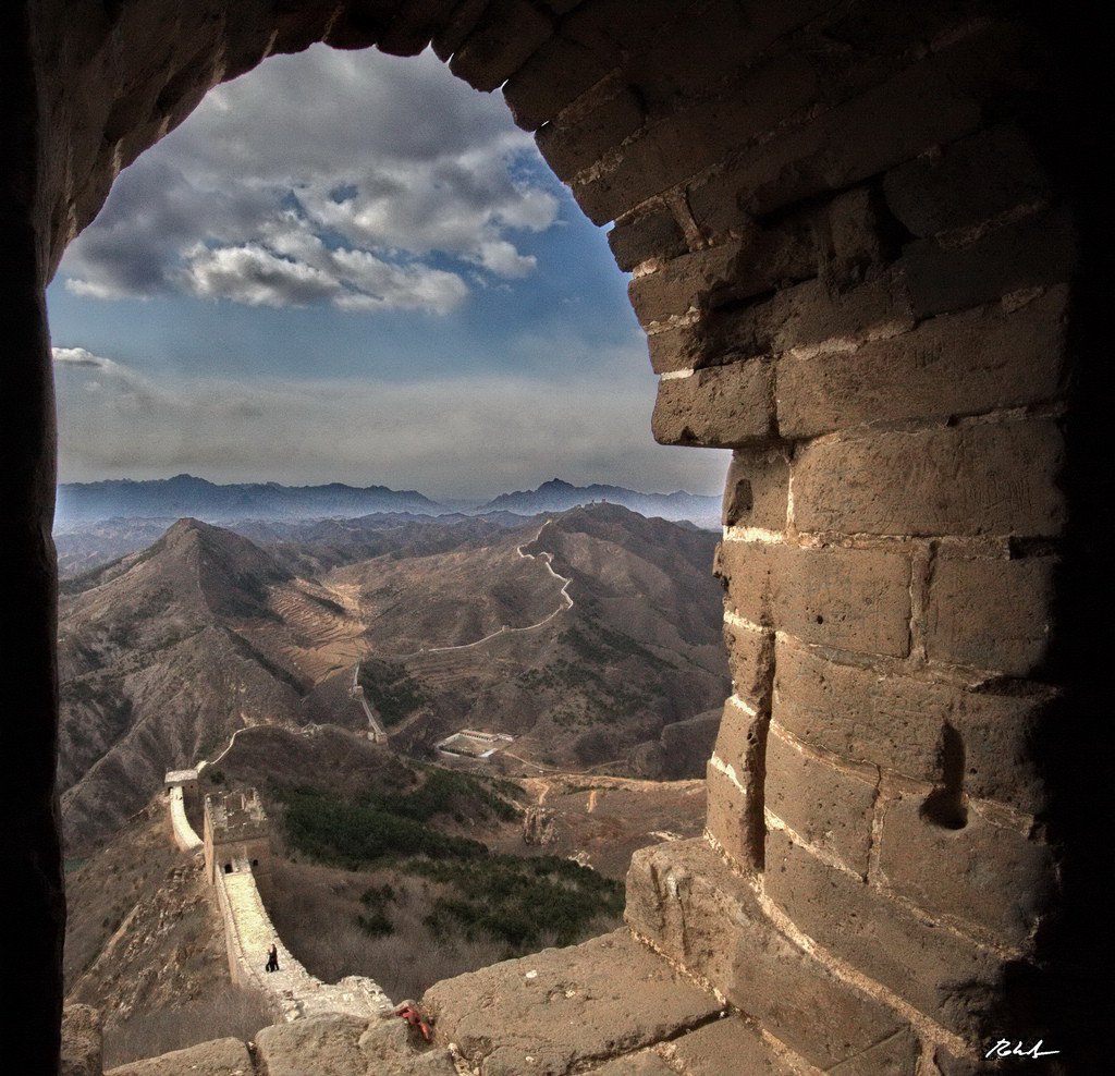 Уникална снимка на Великата Китайска Стена