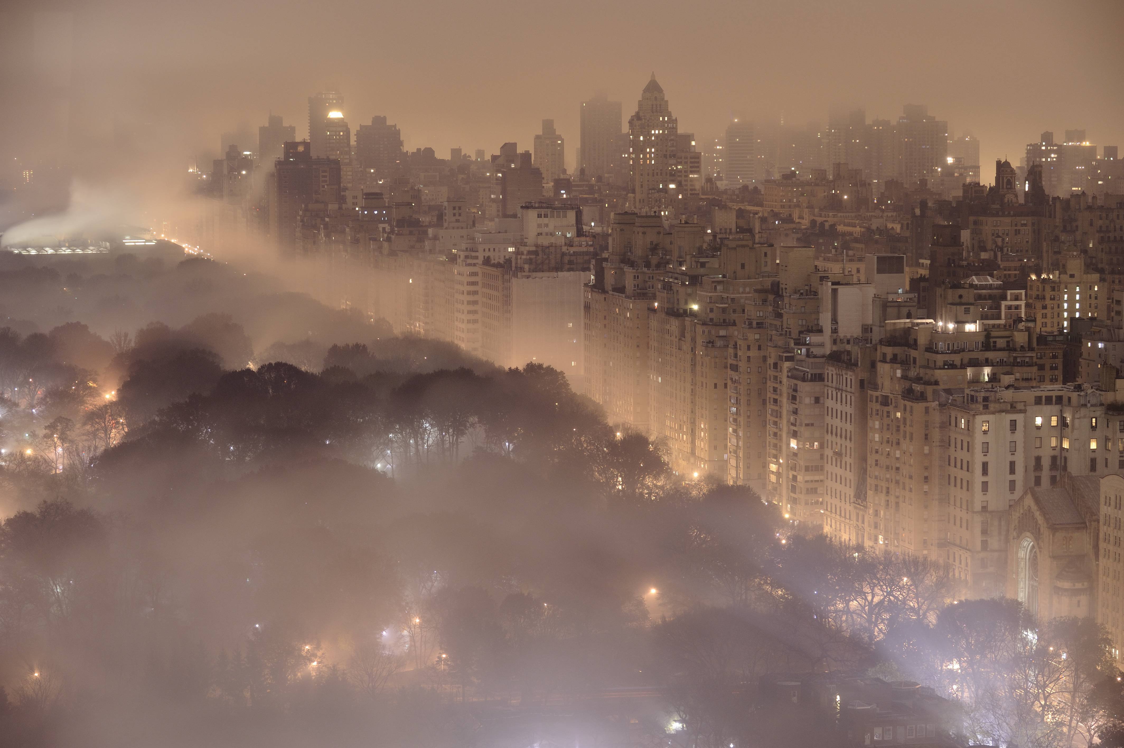 Ню Йорк в мъгла