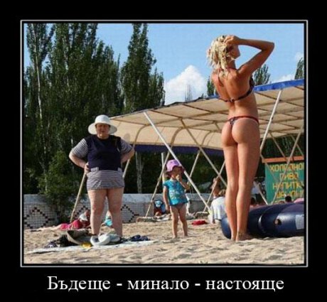 Бъдеще, минало, настояще