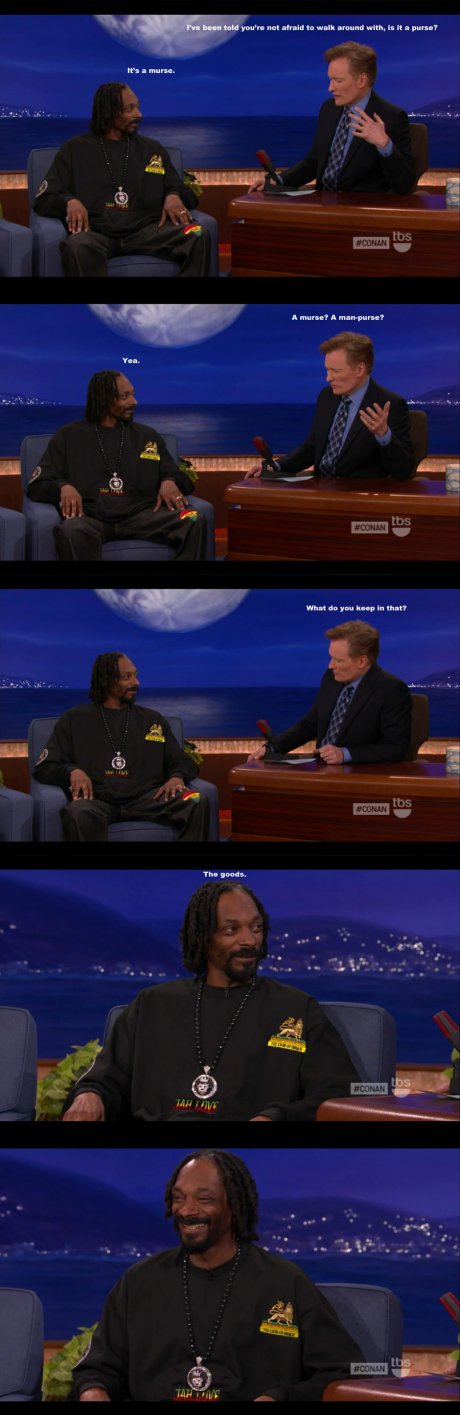 Snoop и Conan O'Brien