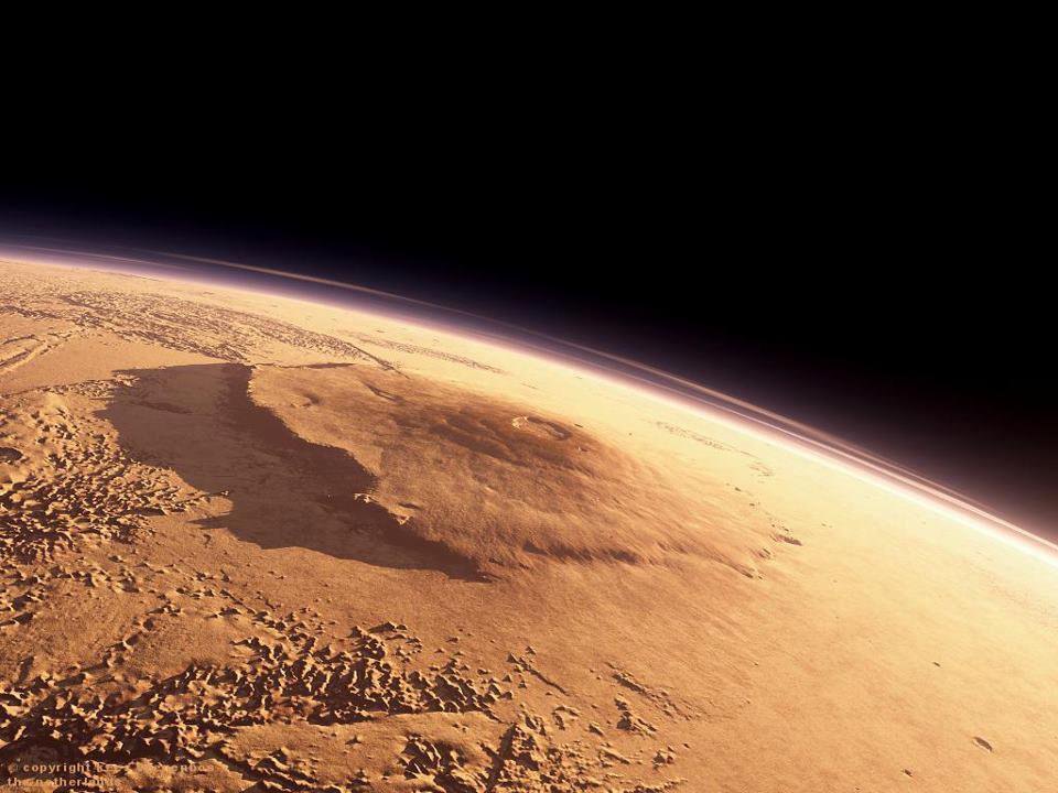 Най-високата планина на Марс