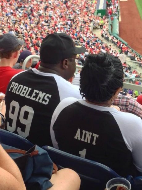 99 problems, aint 1