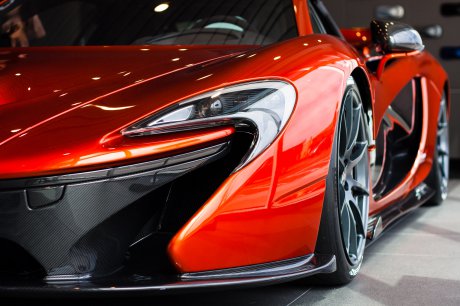 Уникална снимка на McLaren P1