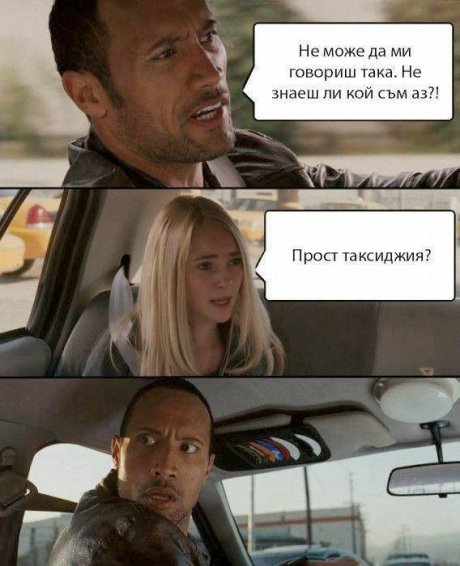 Знаеш ли кой съм аз!