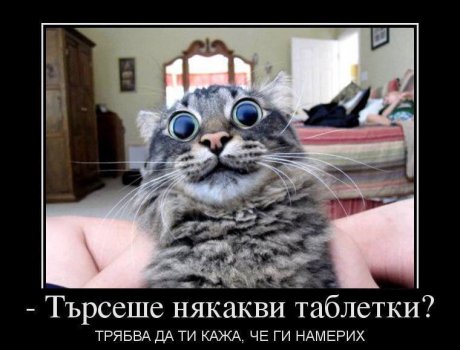Намерих хапчетата!