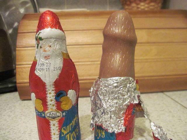 Шоколадов Дядо Коледа или?
