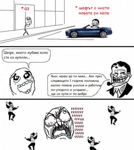 Новата кола на шефа