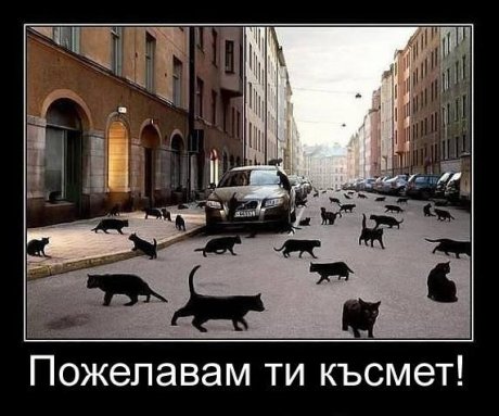 Късмет!