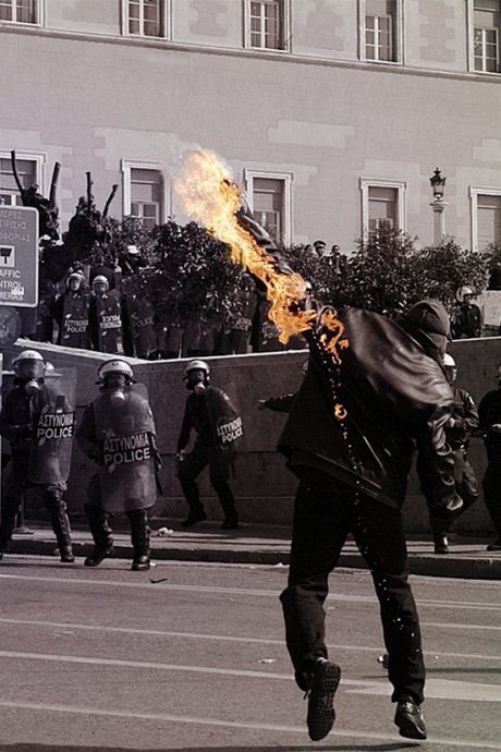 На протест като на протест