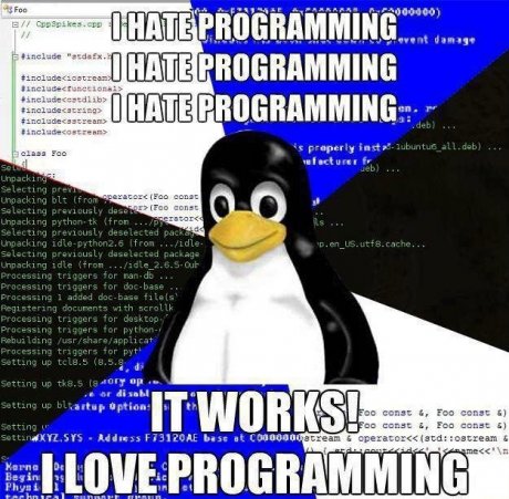 Мразя програмирането, обичам програмирането!
